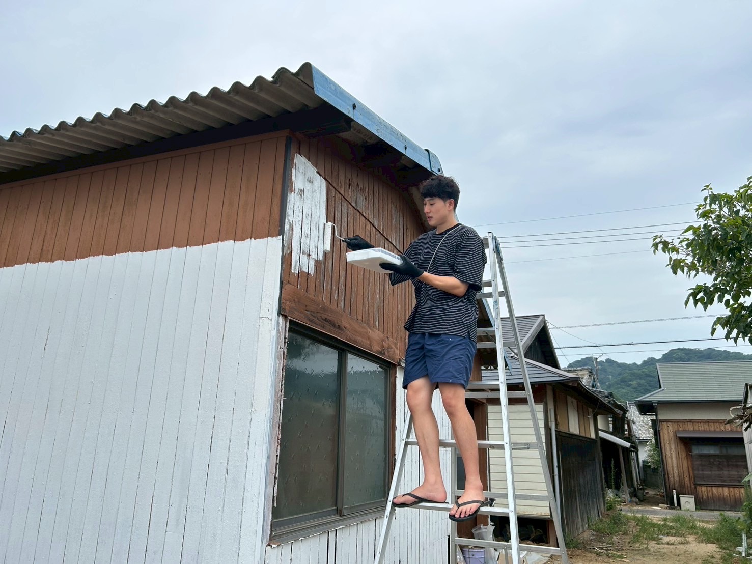古民家を想定した仮ビジュアル